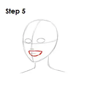 How to Draw Harley Quinn Step 5