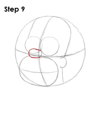 Draw Homer Simpson Step 9 Draw Homer Simpson Step 9