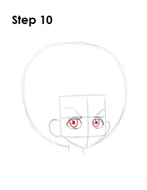 How to Draw Huey Boondocks 10 How to Draw Huey Boondocks Step 10