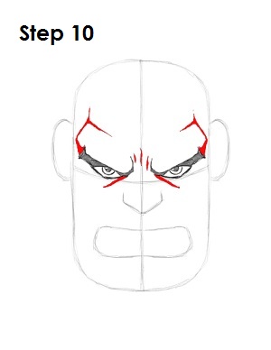 Draw the Hulk Step 10 Draw the Hulk Step 10