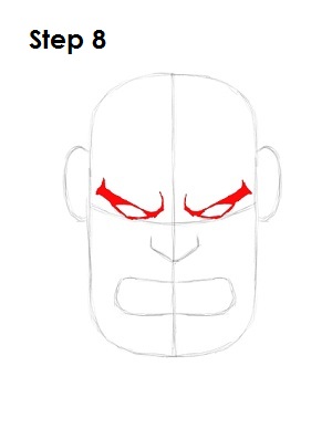 Draw the Hulk Step 8 Draw the Hulk Step 8