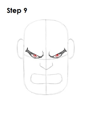 Draw the Hulk Step 9 Draw the Hulk Step 9