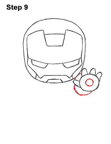 Mini Iron Man Drawing 9 Draw Mini Chibi Cute Little Iron Man 9