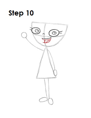 Draw Isabella Step 10 Draw Isabella 10