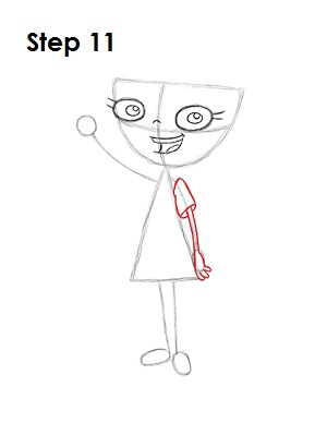 Draw Isabella Step 11 Draw Isabella 11
