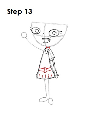 Draw Isabella Step 13 Draw Isabella 13