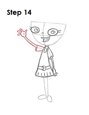 Draw Isabella Step 14 Draw Isabella 14
