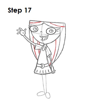Draw Isabella Step 17 Draw Isabella 17