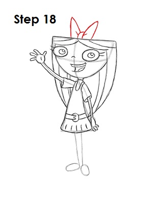 Draw Isabella Step 18 Draw Isabella 18