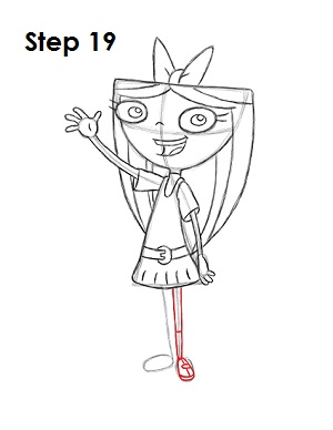 Draw Isabella Step 19 Draw Isabella 19
