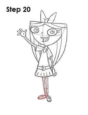 Draw Isabella Step 20 Draw Isabella 20