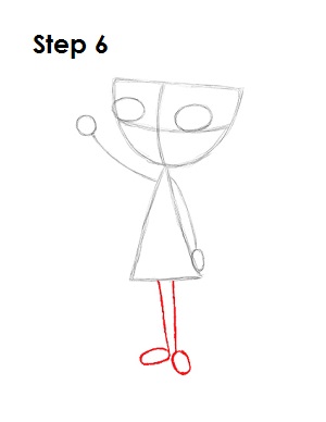 Draw Isabella Step 6 Draw Isabella 6