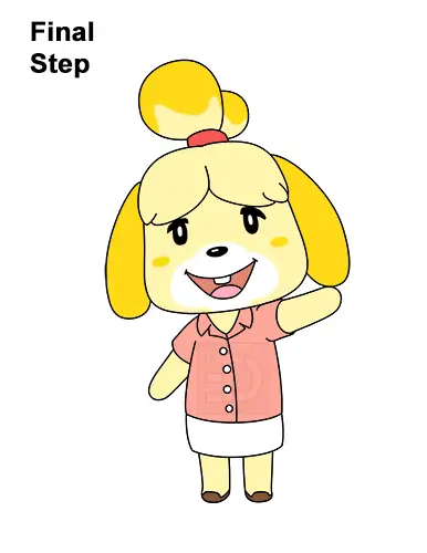10 Delightful Animal Crossing Coloring Pages Starring Isabelle: A Creative Adventure for All Ages