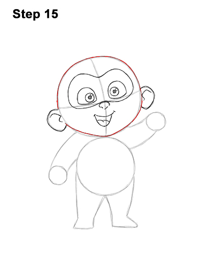 Draw Jack-Jack The Incredibles 15 How to Draw Jack Jack Cute Baby Incredibles 15