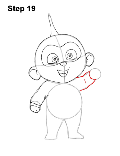 Draw Jack-Jack The Incredibles 19 How to Draw Jack Jack Cute Baby Incredibles 19