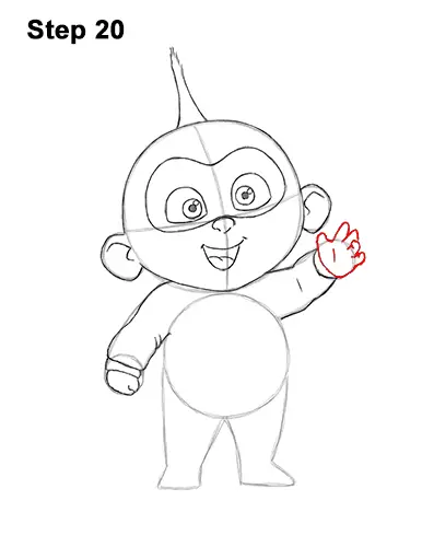 How to Draw Jack Jack Cute Baby Incredibles 20