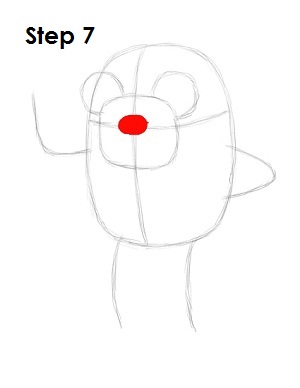 Draw Jake Adventure Time Step 7 Draw Jake Adventure Time Step 7
