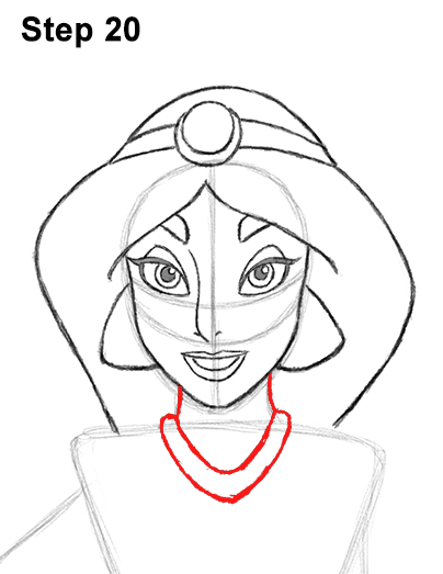 Jasmine Full Body Drawing 20 Draw Jasmine Full Body Aladdin 20