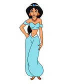 How to Draw Princess Jasmine Disney Aladdin Full Body