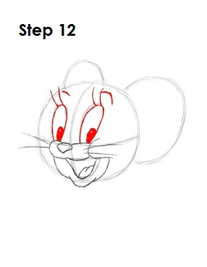 How to Draw Jerry Step 12 How to Draw Jerry Step 12