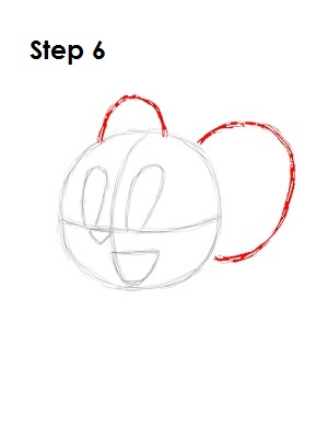 How to Draw Jerry Step 6 How to Draw Jerry Step 6