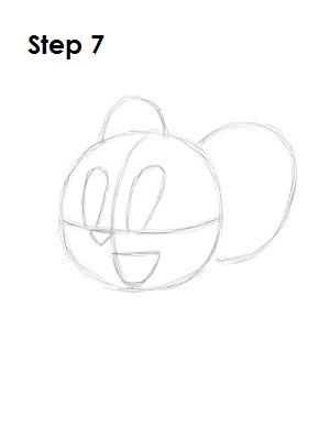 How to Draw Jerry Step 7 How to Draw Jerry Step 7