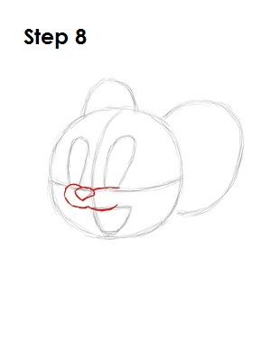 How to Draw Jerry Step 8 How to Draw Jerry Step 8