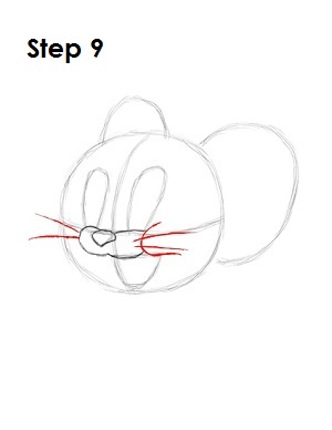 How to Draw Jerry Step 9 How to Draw Jerry Step 9