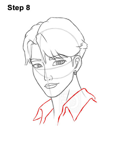 How to Draw Jinu KPop Demon Hunters 8 How to Draw Jinu KPop Demon Hunters 8