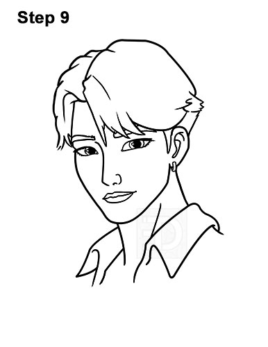 How to Draw Jinu KPop Demon Hunters 9 How to Draw Jinu KPop Demon Hunters 9