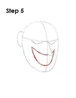 Draw the Joker Step 5
