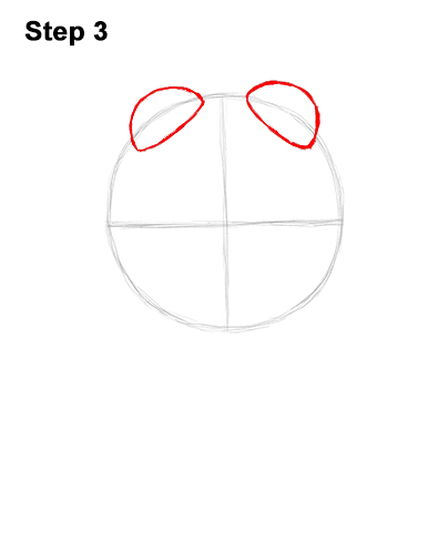 Draw Kermit the Frog 3 How to Draw Kermit the Frog Muppet 3