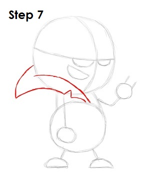 Draw Kick Buttowski Step 7 Draw Kick Buttowski Step 7