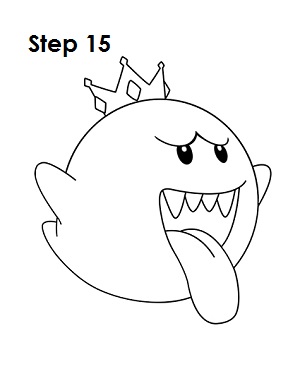 Draw King Boo 15
