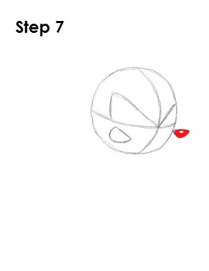 How to Draw Knuckles Step 7 Draw Knuckles Step 7