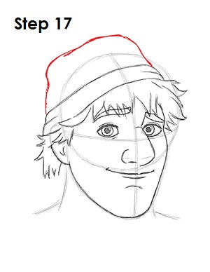 Draw Kristoff Frozen 17 Draw Ness 17