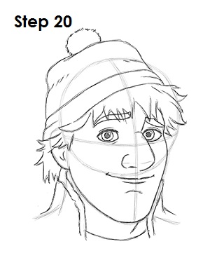 Draw Kristoff Frozen 20 Draw Ness 20