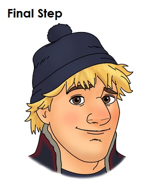 Draw Kristoff Frozen Draw Ness Last