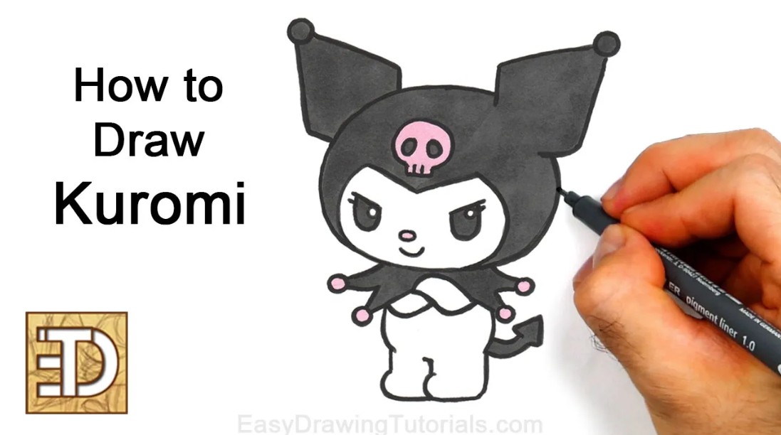 How to Draw Sanrio Kuromi Final