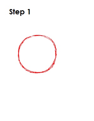 Draw Leela Step 1 Draw Leela 1
