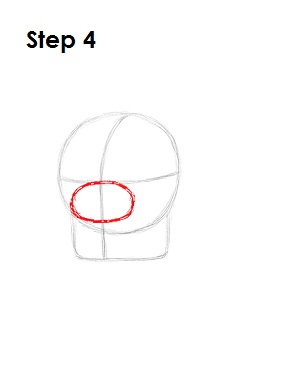 Draw Leela Step 4 Draw Leela 4