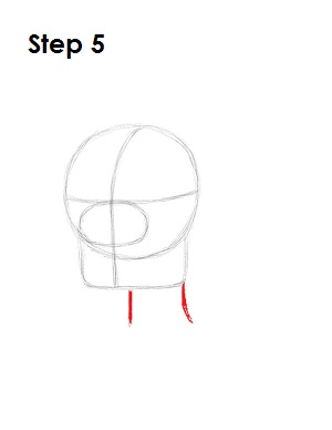 Draw Leela Step 5 Draw Leela 5
