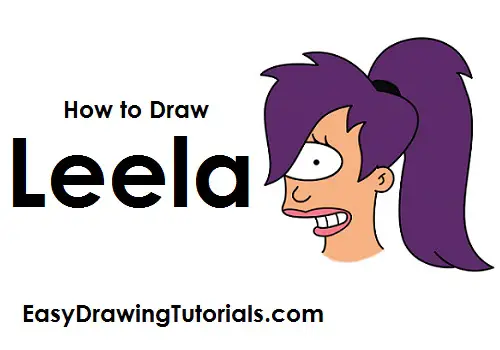 How to Draw Leela Futurama