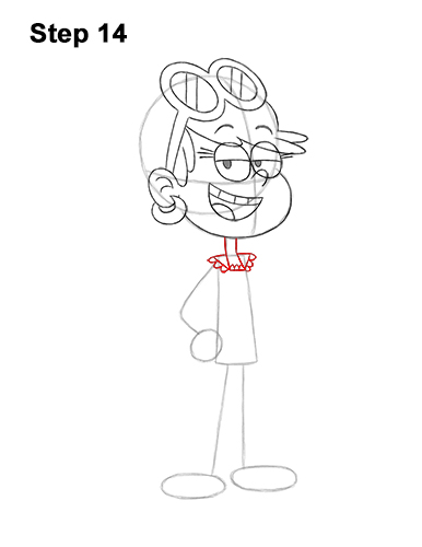 Draw Leni The Loud House 14 How to Draw Leni The Loud House Sister 14