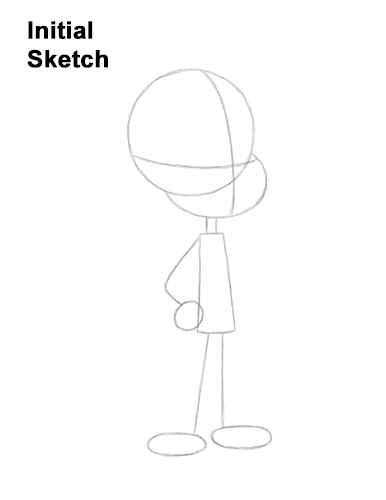Draw Leni The Loud House Guidelines How to Draw Leni The Loud House Sister Guides Lines