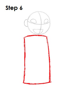 Draw Lilo step 6