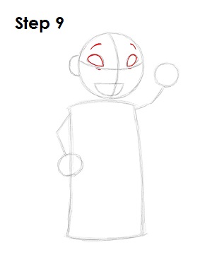 Draw Lilo step 9