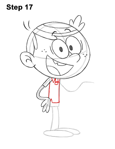 Draw Lincoln Loud 17 How to Draw Lincoln Loud House 17