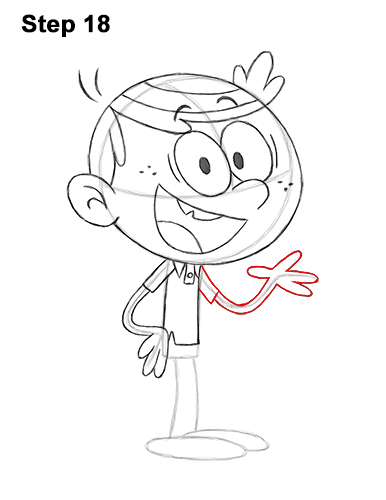 Draw Lincoln Loud 18 How to Draw Lincoln Loud House 18