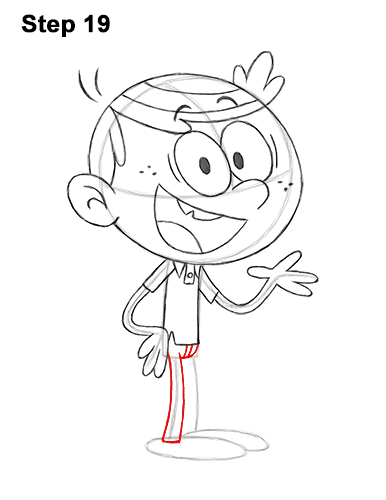 Draw Lincoln Loud 19 How to Draw Lincoln Loud House 19